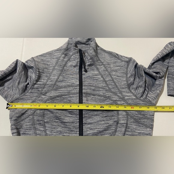 Lululemon Define Jacket speckled gray-Size:10- - Picture 10 of 11